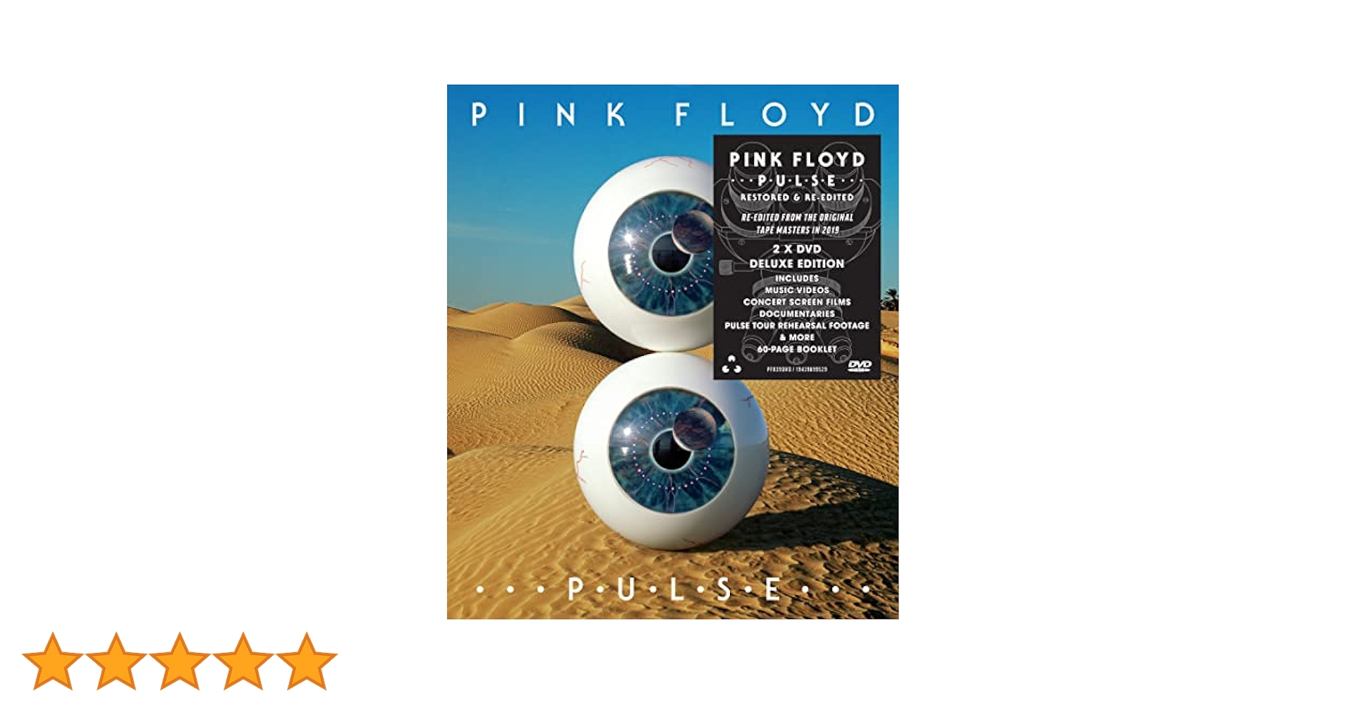 PINK FLOYD ピンク・フロイド「Pulse / 驚異」初回限定盤 DVD 完全限定生産】ピンク・フロイド 1994年のラストツアーを収録